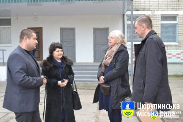 Зустріч з закордонними благодійниками та партнерами  у Цюрупинську