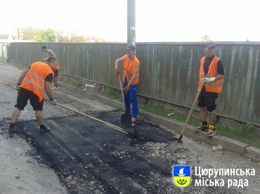 У Цюрупинську почалися ремонти внутрішньодворових проїздів