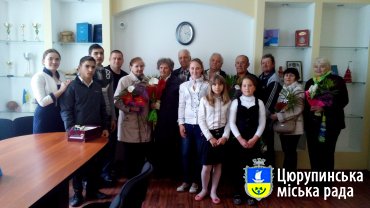 У Цюрупинську діти привітали ліквідаторів наслідків Чорнобильської трагедії