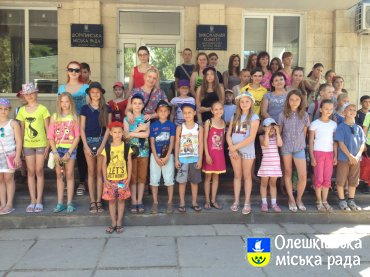 Діти з Олешок поїхали відпочивати у Скадовськ
