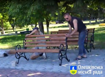 На центральній площі в Олешках заплановано ремонтні роботи