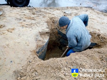 В Олешках продовжують системно вирішувати питання щодо усунення традиційних місць підтоплення