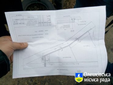 В Олешках розпочинається будівництво пішохідної доріжки