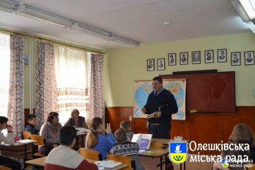 Тиждень безпеки дорожнього руху в Олешках