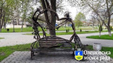 Відновлення місць відпочинку в Олешках триває