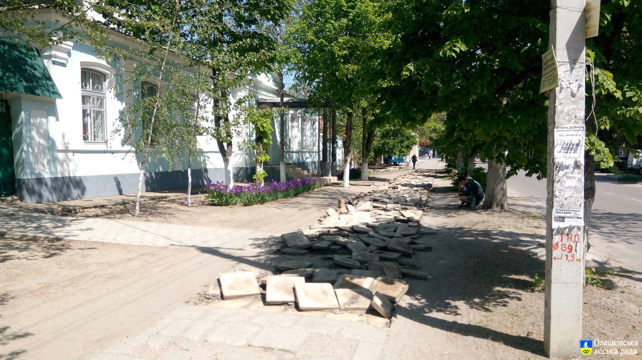 В Олешках чергове покращення життя для городян