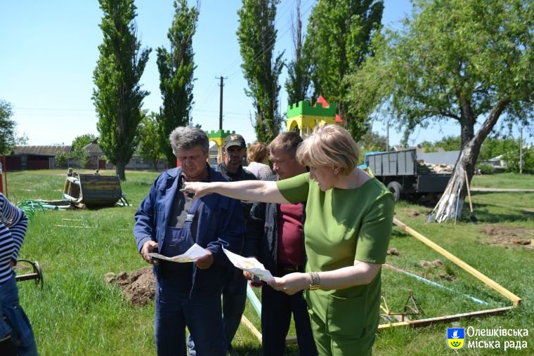 Встановлюється ще один ігровий майданчик