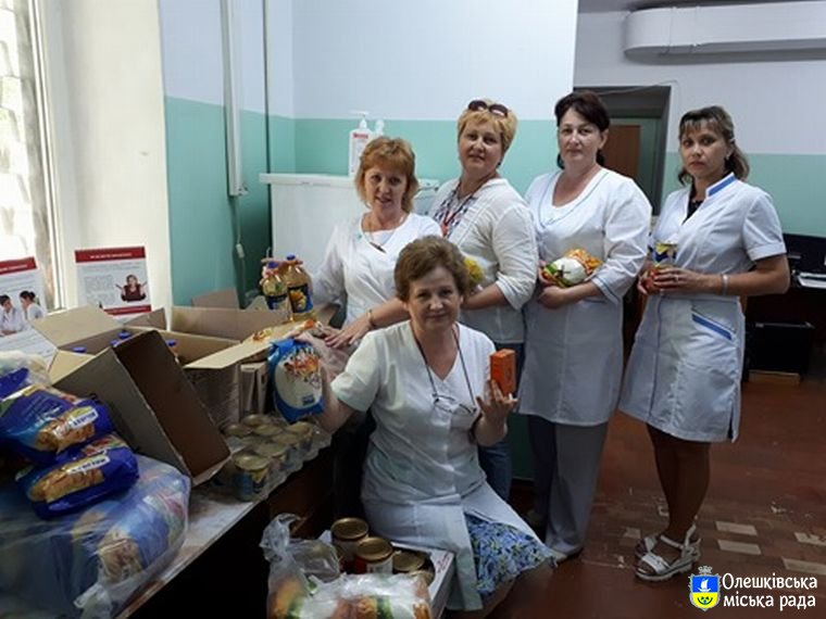Допомога хворим на туберкульоз в Олешках