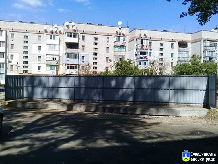 В Олешках не припиняються роботи