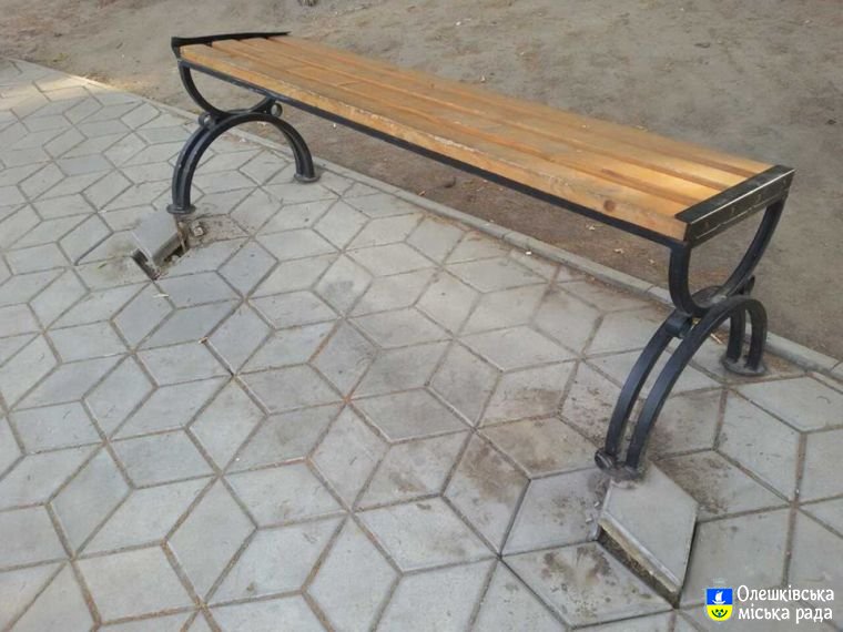 В Олешках знову акт вандалізму