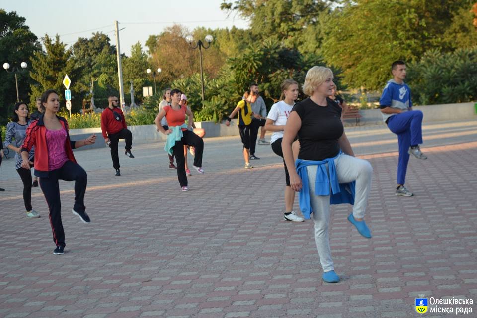 Святковий ранок в Олешках