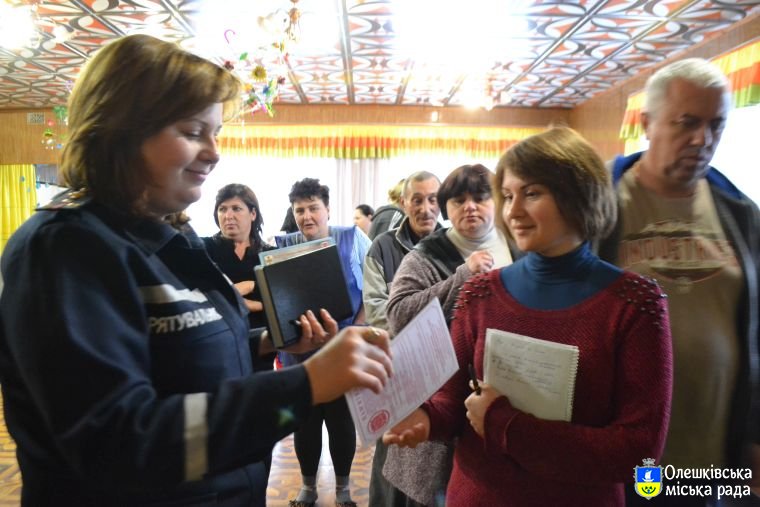 Місячник протипожежної безпеки в м. Олешки триває