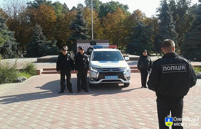Поліція м. Олешки піклується про безпеку громадян