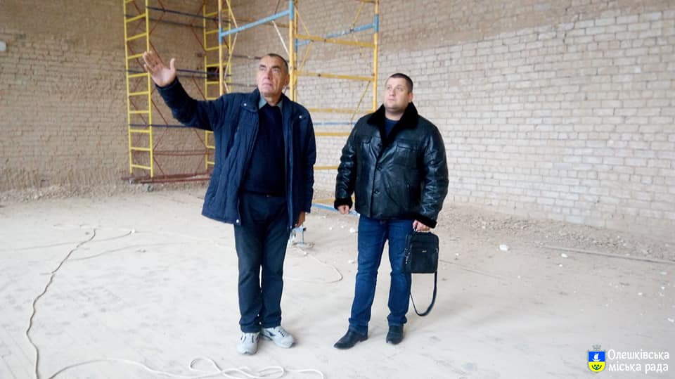 Ремонт на стадіоні "Старт" під контролем