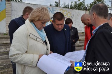 Відбулася виїзна нарада стосовно проведення реконструкцій трибун стадіону «Старт»