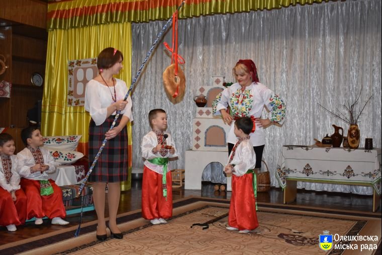 Міський голова Олешок побував на вечорницях