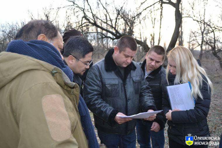 Чергова зустріч Олешківського міського голови з іноземними інвесторами