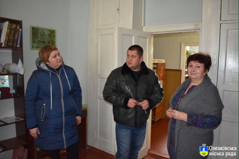 Олешківський міський голова провів цікаву зустріч
