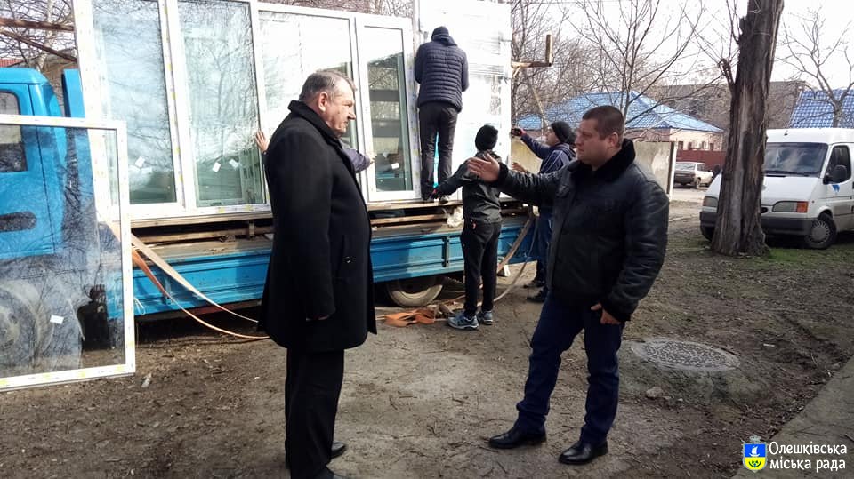 Реалізація в Олешках програми енергозбереження