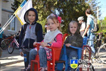 В Олешках відбувся велопробіг