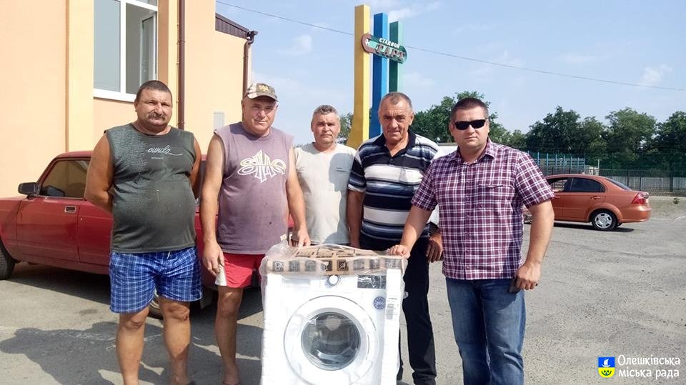 Подарунок спортсменам для створення комфортних умов