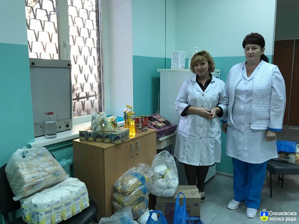 В Олешках продовжують допомагати хворим на туберкульоз