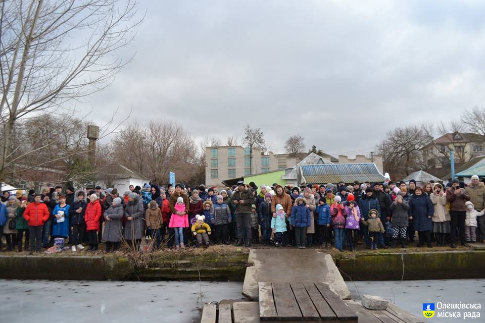 Водохреща в Олешках