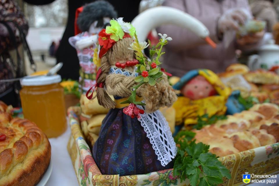 Масляна в Олешках