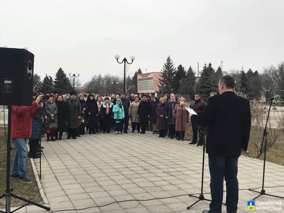 Олешківці вшанували Великого Кобзаря