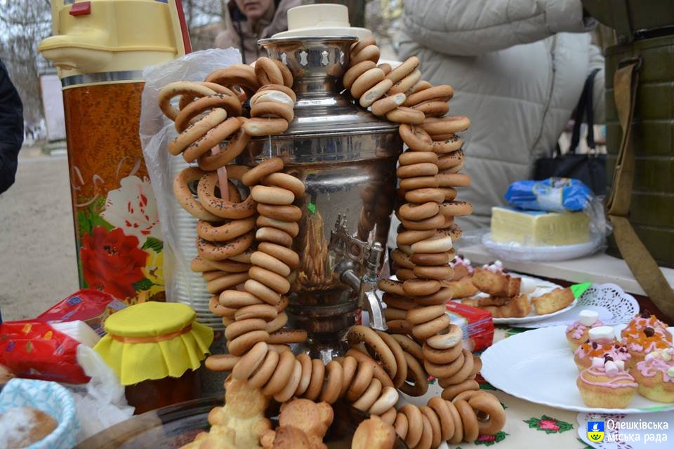 «Шалена» Масляна або як в Олешках весну зустрічали.