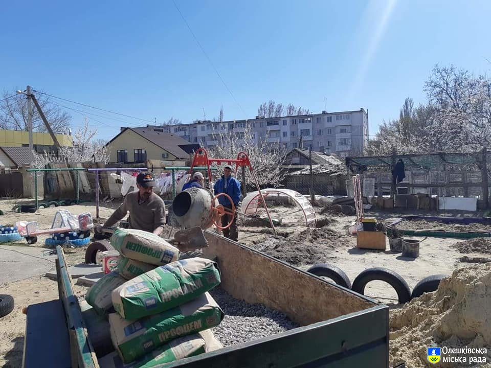 Турбота про дітей в Олешках