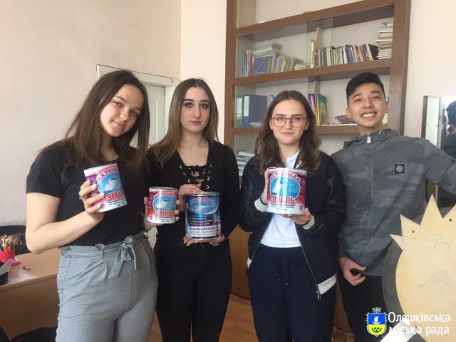 Гімназісти з «Sunrise» та Олешківська міська рада – ефективний тандем