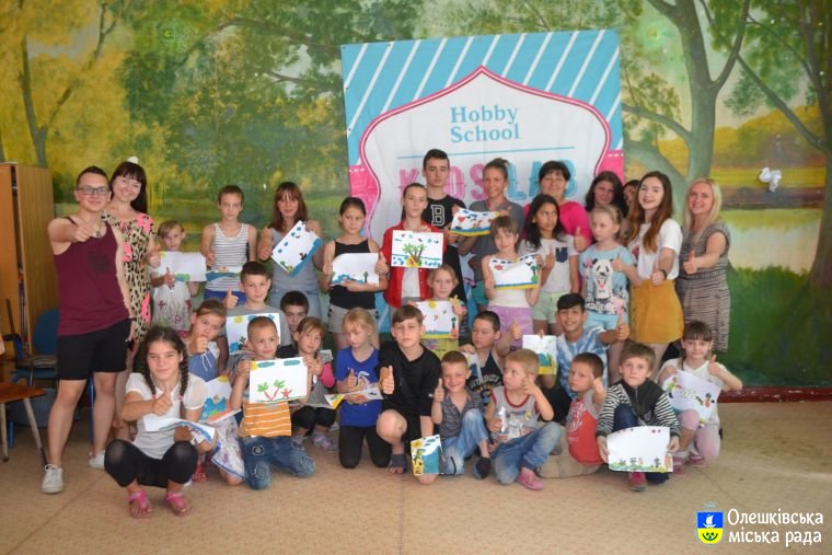 День захисту дітей в Обласній дитячій туберкульозній лікарні м. Олешки
