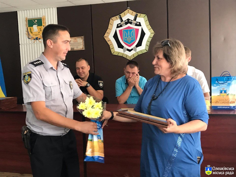 День Національної поліції України в Олешках