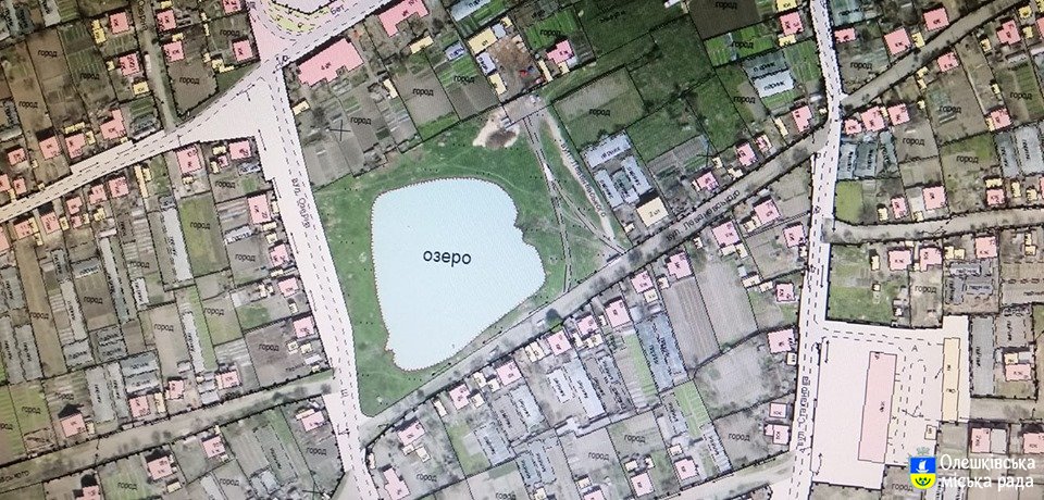 Біля озера в Олешках з’явиться нова зона відпочинку