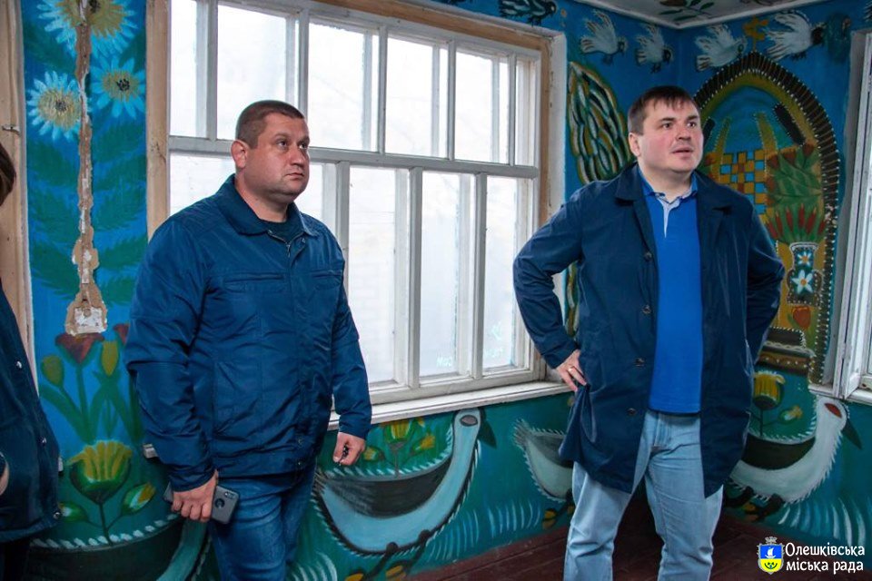Робочий візит голови Херсонської ОДА Юрія Гусєва в Олешки