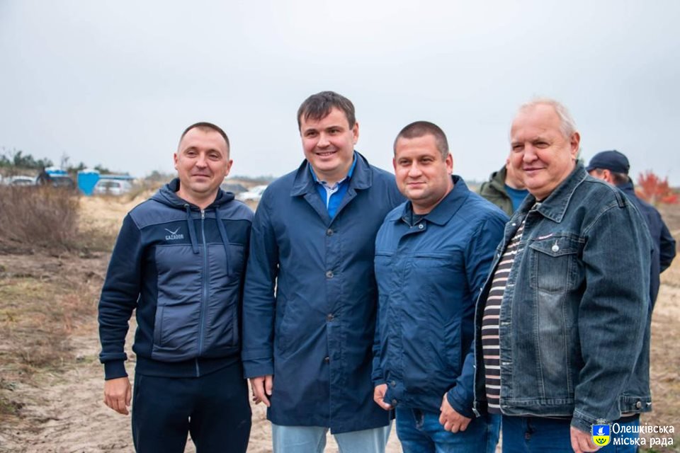 Робочий візит голови Херсонської ОДА Юрія Гусєва в Олешки
