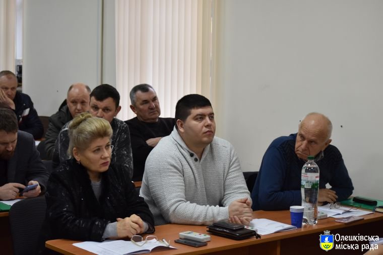 Відбулася 53-тя чергова сесія Олешківської міської ради
