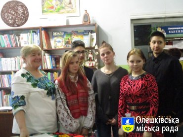 Зустріч із чудовою майстринею Олешківського краю в Олешківській міській бібліотеці №3