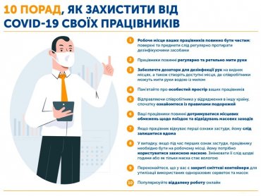 Як захистити працівників від COVID-19