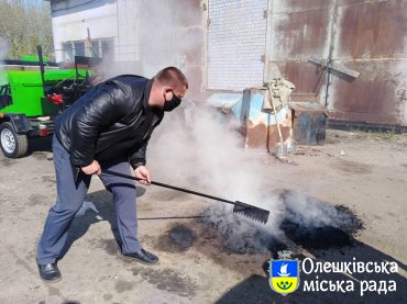 В Олешках вдало відбулися тестові випробування нового обладнання
