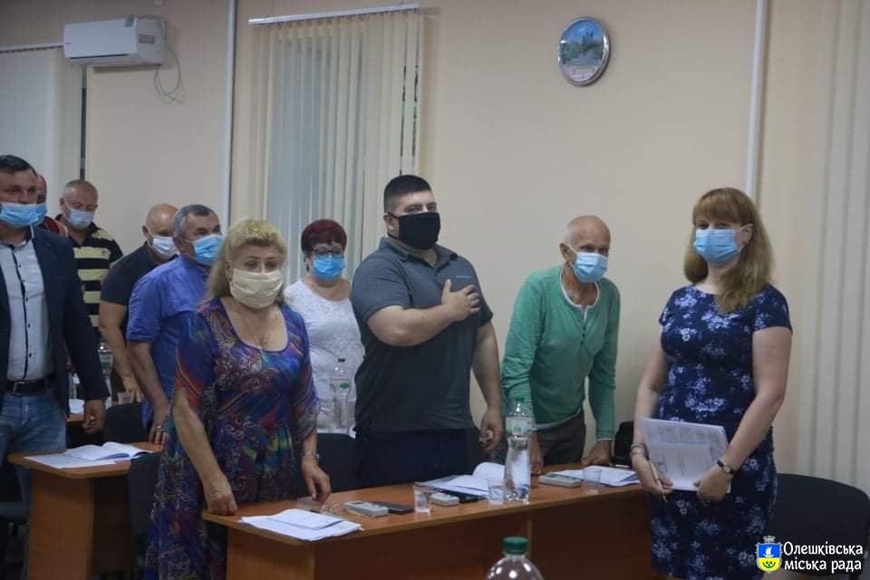 Відбулася 61-ша чергова сесія Олешківської міської ради
