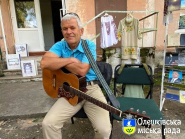 Зустріч з «Олешківським Робінзоном» в міській бібліотеці