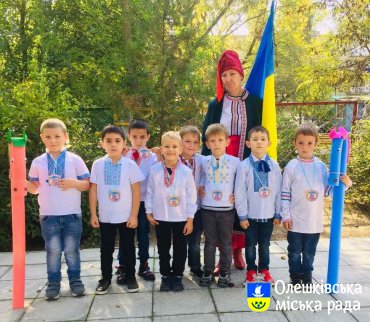 Козацькі забави в Олешківському ДНЗ№3