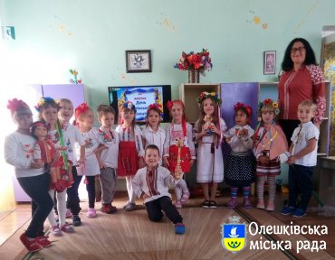 День українського козацтва в Олешківському ДНЗ№7