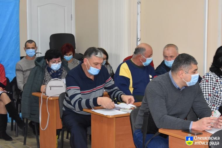 В Олешках відбулась друга чергова сесія міської ради