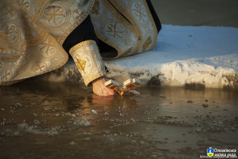 В Олешках загальноміського освячення води на Водохреща не буде