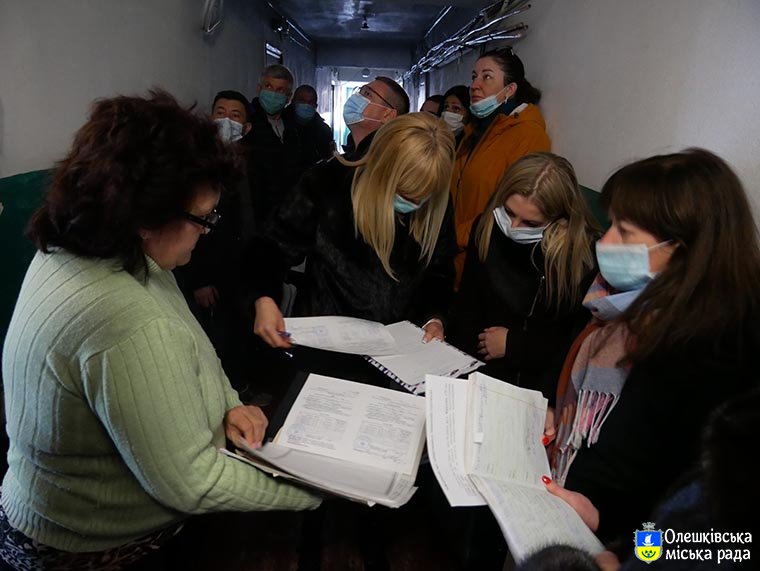Комісія з інвентаризації гуртожитків працювала в Олешках