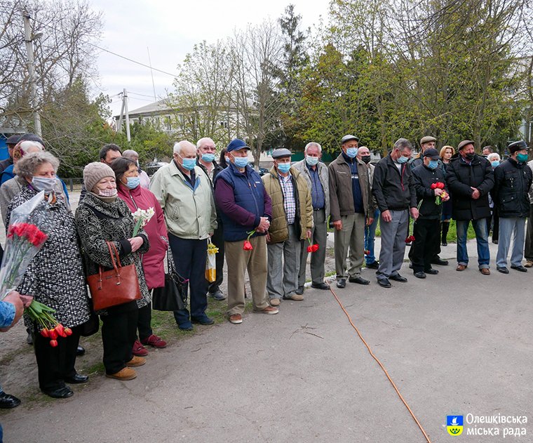 Ліквідаторів аварії на Чорнобильській атомній електростанції вшанували в Олешках
