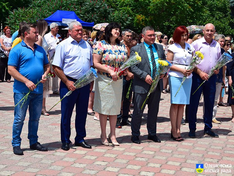 В Олешківській громаді відсвяткували 25-річчя Конституції України